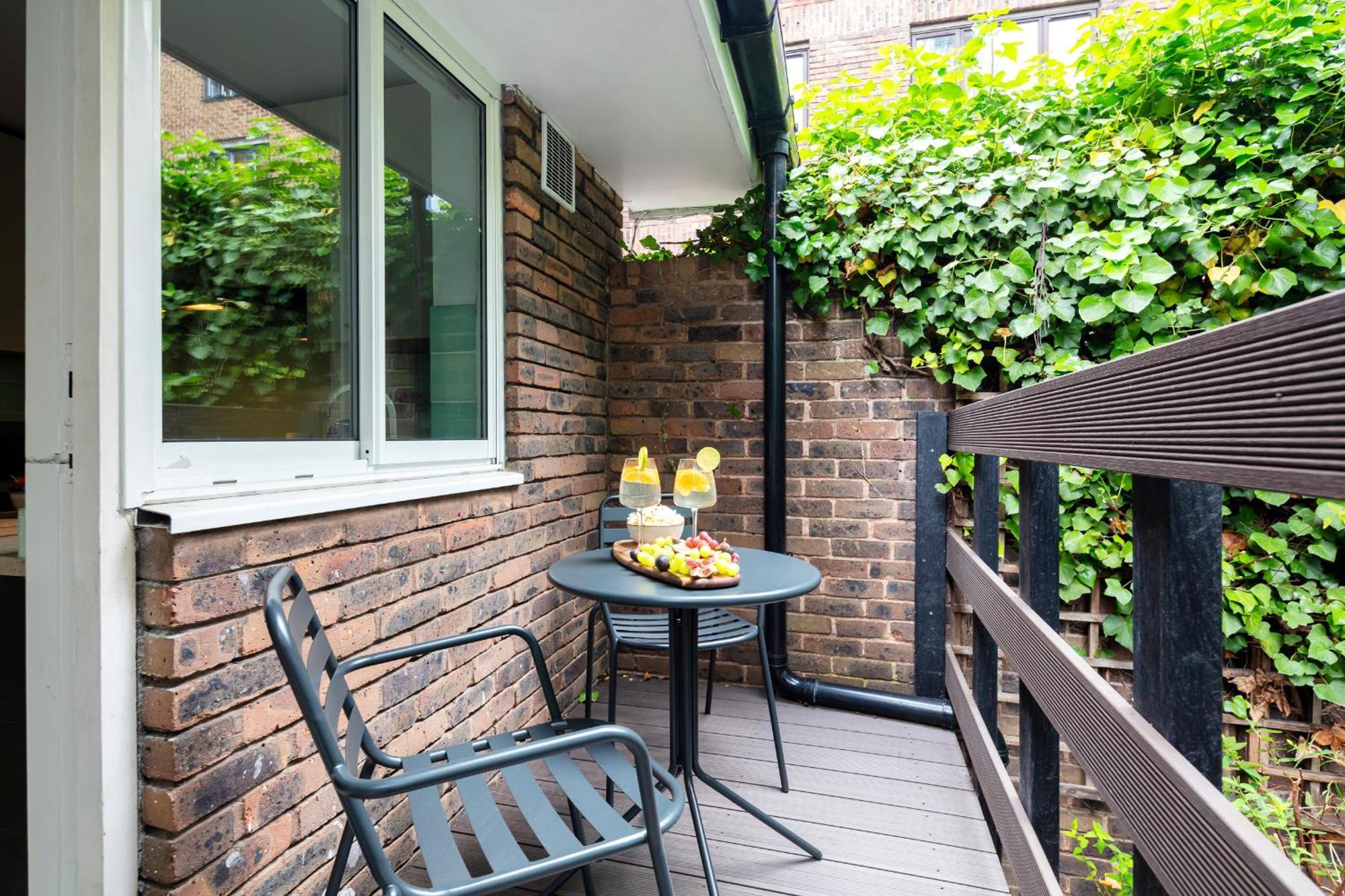 Rare 4Beds Townhouse In Kensington With Patio Villa London Eksteriør bilde