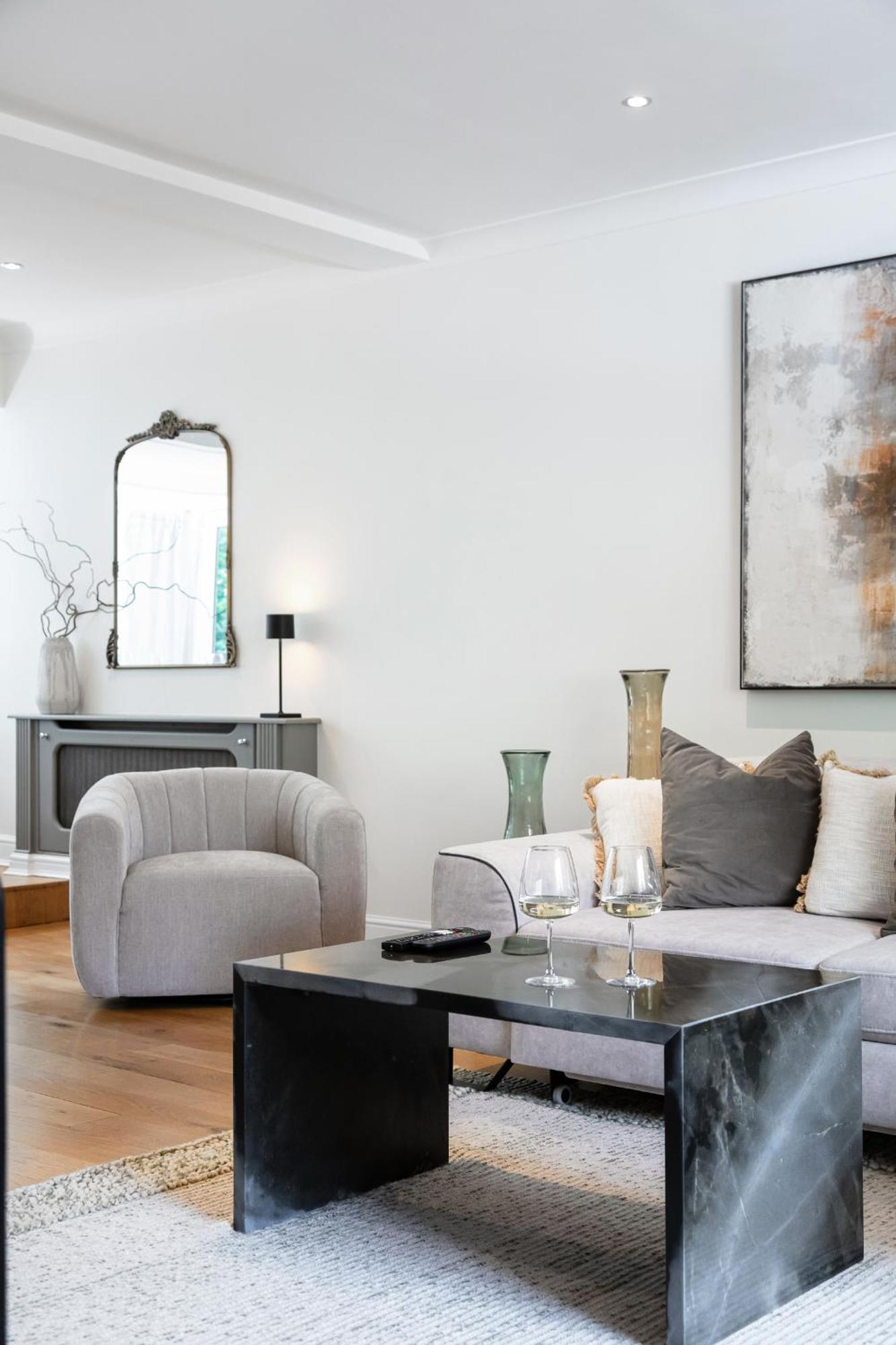 Rare 4Beds Townhouse In Kensington With Patio Villa London Eksteriør bilde