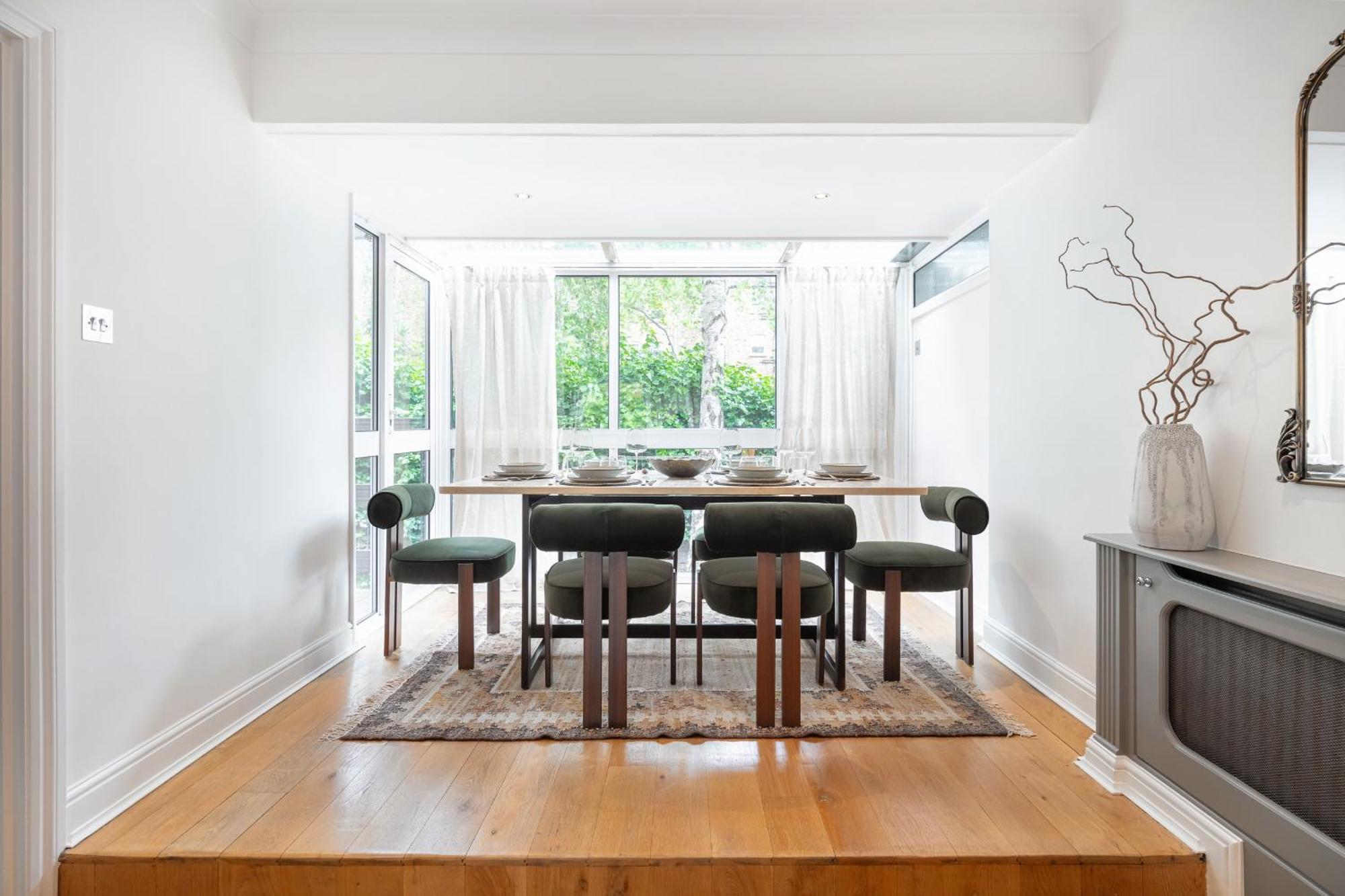 Rare 4Beds Townhouse In Kensington With Patio Villa London Eksteriør bilde