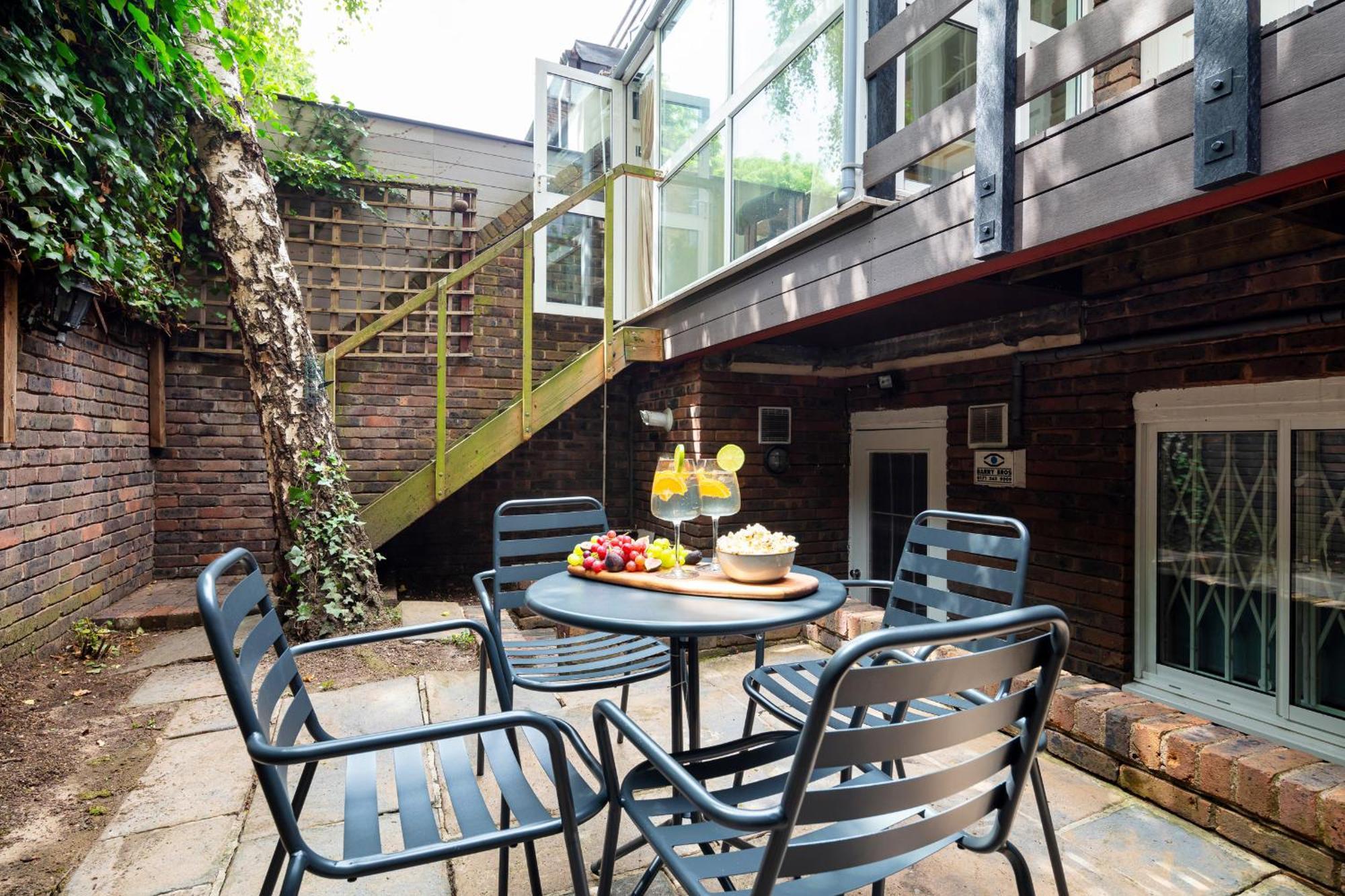 Rare 4Beds Townhouse In Kensington With Patio Villa London Eksteriør bilde