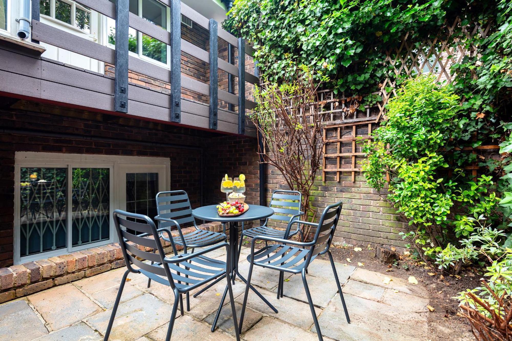 Rare 4Beds Townhouse In Kensington With Patio Villa London Eksteriør bilde